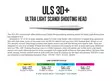 Guideline ULS 3D+ Intermediate/Sink2/Sink4 - Skydespidser - 7033840136717 - 2