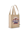 Patagonia Recycled Market Tote Great Waves w/Eddy Blue Classic Tan - Udstyrstasker - 199346242837 - 1