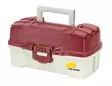 Plano One-Tray Tackle Box - Brown Off White - Agnkasse - 024099662017 - 1