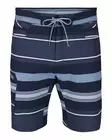 Simms Seamount Board Short Huckleberry Stripe - Bukser - 694264682807 - 2