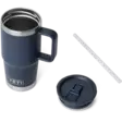 Yeti Rambler 20 OZ Travel Straw Mug Navy - Termoflasker og -krus - 888830503867 - 3
