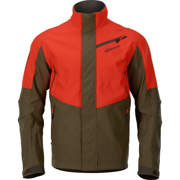 Härkila Wildboar Pro Jacket Wildboar Orange/ Willow Green - Herrernes jagtjakker - 5707335491477 - 1