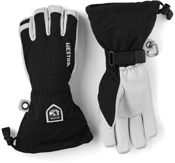 Hestra Army Leather Heli Ski 5-Finger Gloves - Handsker - 7332540613987 - 1