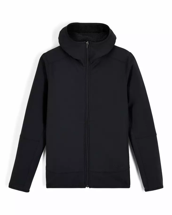 Simms Women's Strata 330 Full-Zip Hoody Black - Undertrøjer - 694264701287 - 2