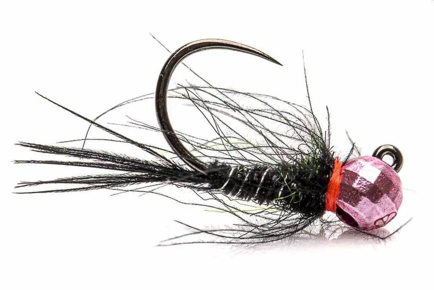 Black Pheasant Tail CDC Jig - Vådfluer - 8859202538697 - 1
