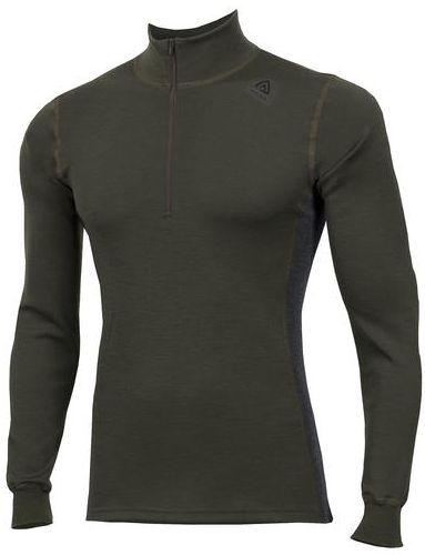 Aclima Warmwool Mock Neck Zip - Undertrøjer - 7034041050697 - 1