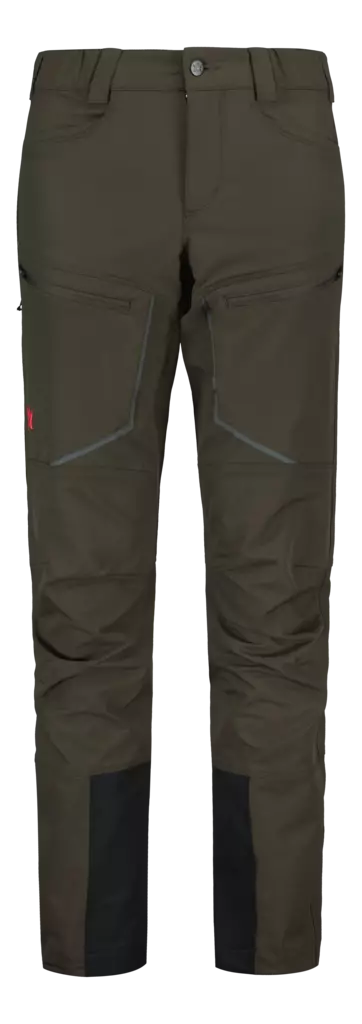 Alaska Chaser Womens Stretch Pant Brown - Dame jagtbukser - 6438347047497 - 1