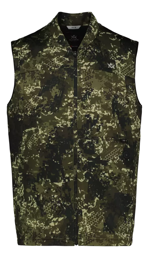 Alaska Heat System Hunter Vest BlindTech Forest - Jagt- og elgvest - 6438347055027 - 1