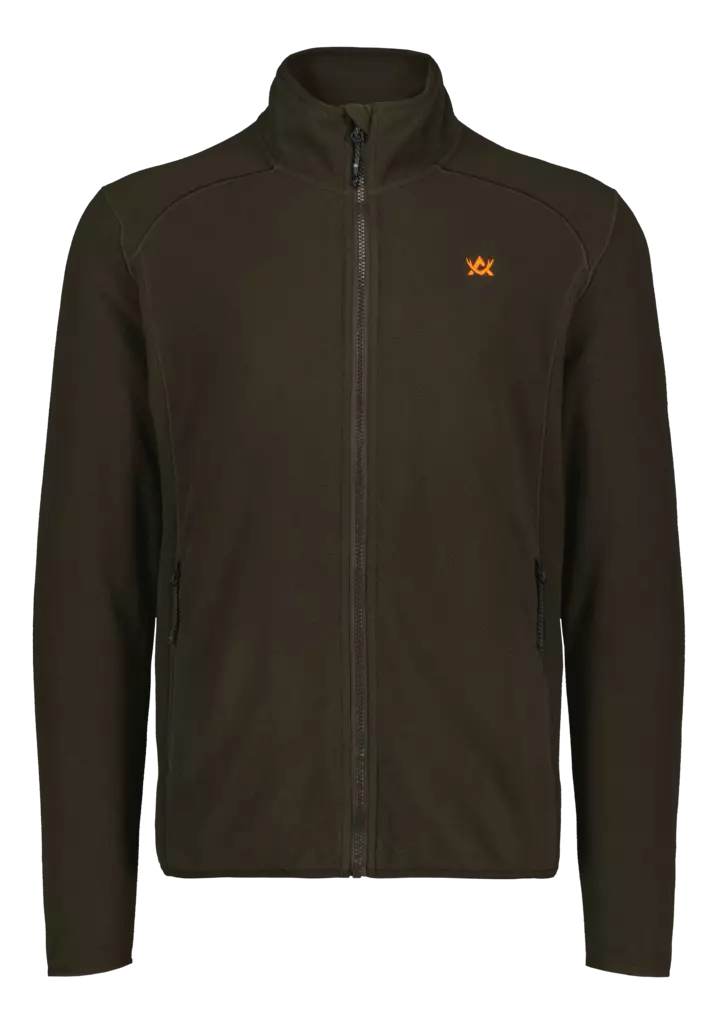Alaska Kodiak Mens Fleece Jacket Brown - Jægerens basis- og mellemlag - 6438347054297 - 1