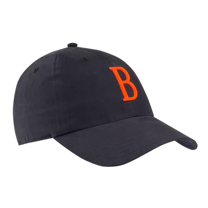 Beretta Big B Cap Black & Orange - Jægerens hovedbeklædning - 8051832651467 - 1