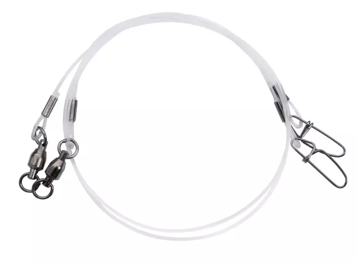 Fuo Pike Leaders - 0.90mm 40cm - 2pcs - Forfangere - 028632944257 - 1