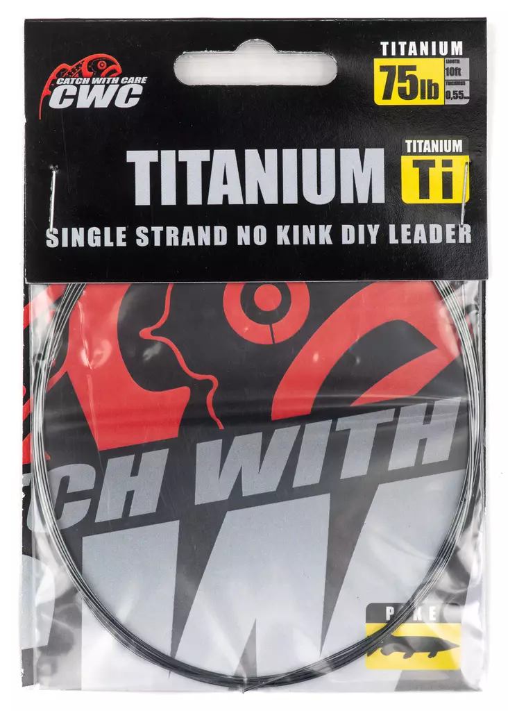CWC Titanium Single Strand No Kink DIY Leader - Forfangsmateriale - 7340029426157 - 1