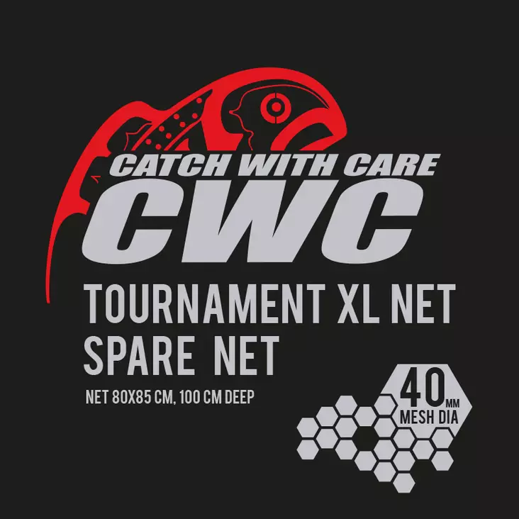 CWC Tournament XL Spare Net D40 - Håvar - 7340029432837 - 1