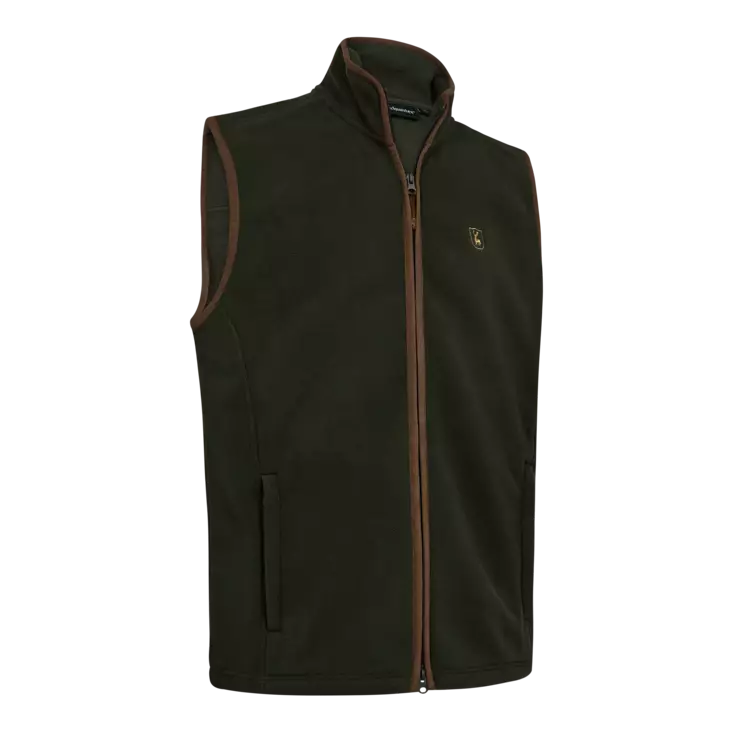 Deerhunter Cumbria Fleece Waistcoat Forest Ember - Herrernes jagtjakker - 5702827241967 - 1