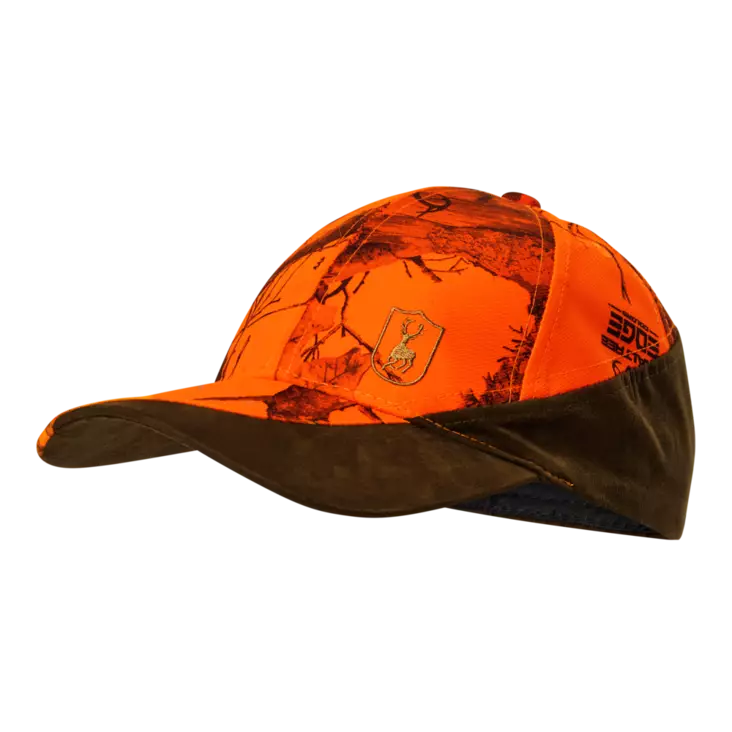 Deerhunter Eagle Cap REALTREE EDGE Orange - Jægerens hovedbeklædning - 5702827222157 - 1