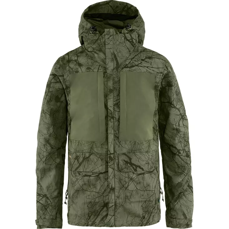 Fjällräven Lappland W Hybrid Camo Green - Damejagtjakker - 7323450543587 - 1
