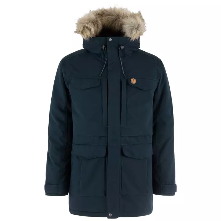 Fjällräven Nuuk Parka M Dark Navy - Øvrige jakker - 7323451207167 - 1
