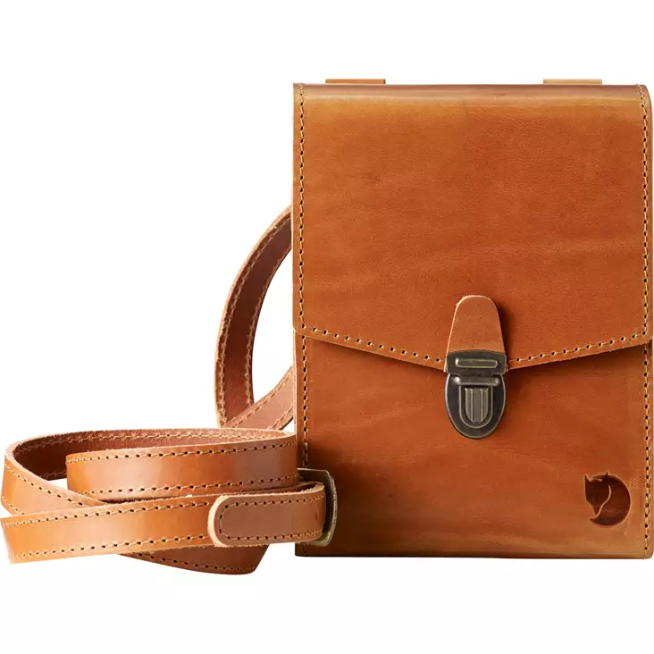Fjällräven Singi Bino Bag Leather Cognac - Øvrige jagttilbehør - 7323450151447 - 1