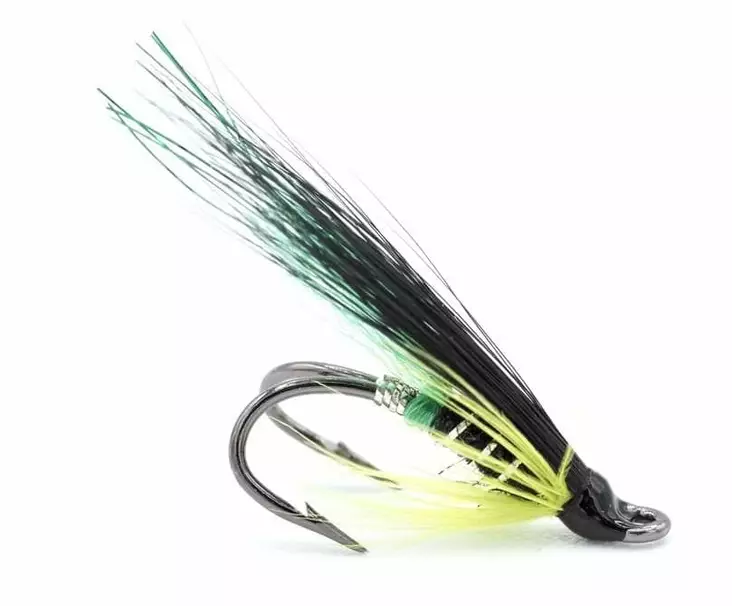 Gaula Green Butt Salmon Fly - Dobbeltkrog - 8859202533227 - 1
