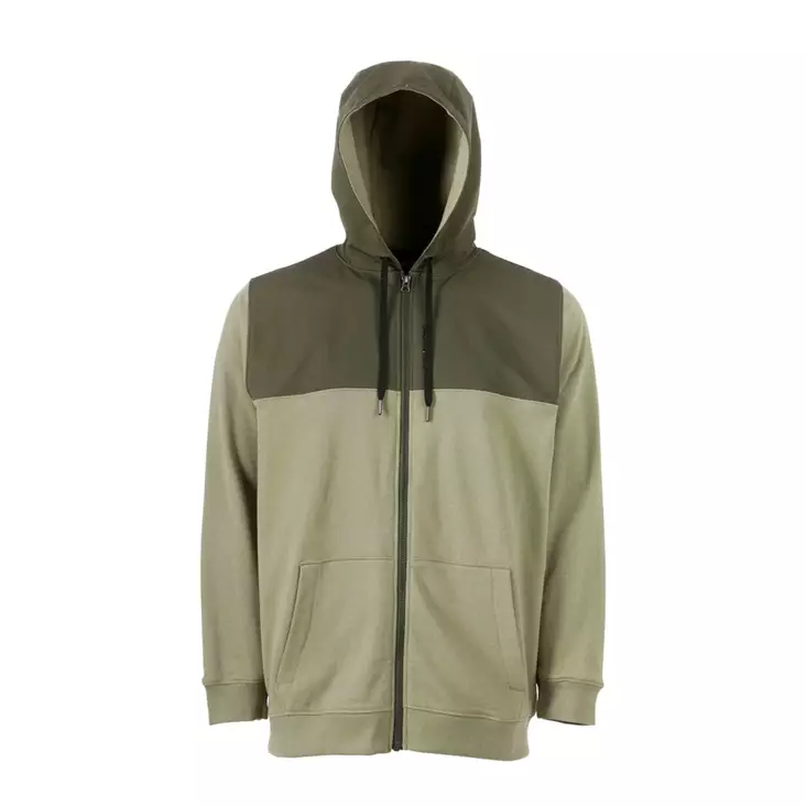 Grundens Daggerboard FZ Hoodie - Deep Lichen Green - Hættetrøjer - 7332525260847 - 1