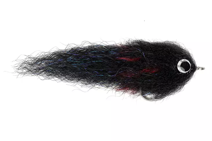 H2O Brush Fly #6/0 Streamer - Geddefluer - 353500077 - 1
