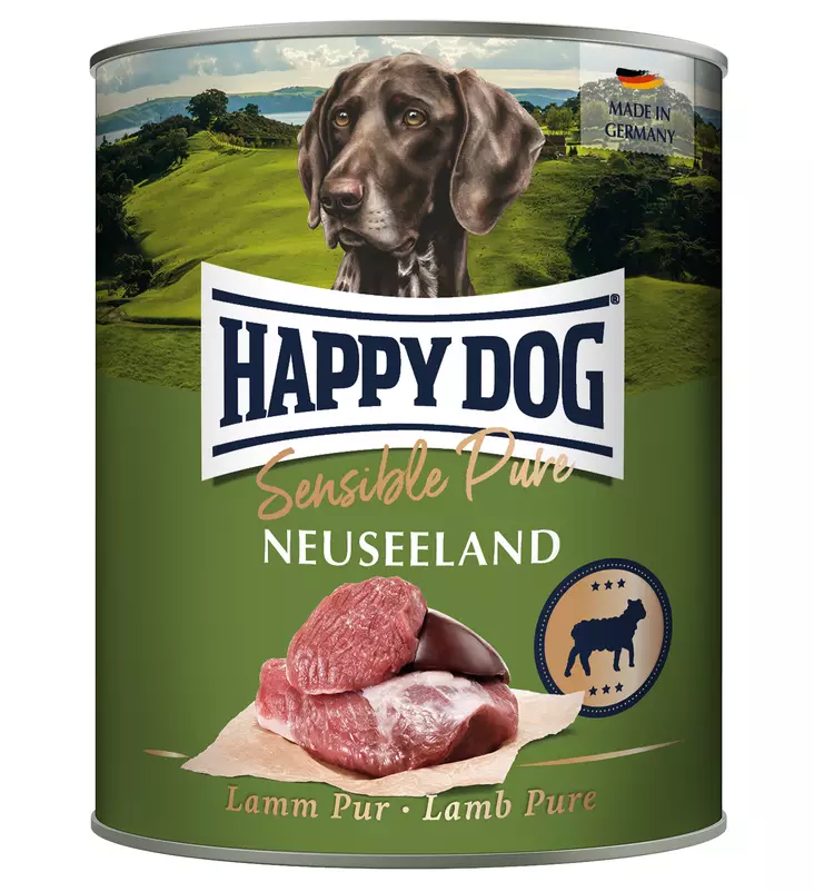 Happy Dog Sensible Pure Neuseeland 400g - Happy Dog Sensible Pure -kødfoder - 61077 - 1