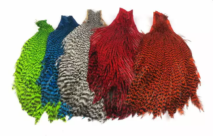 Hareline Grizzly Streamer Cape - Tørflue nakker og sadler - 403501000077 - 1