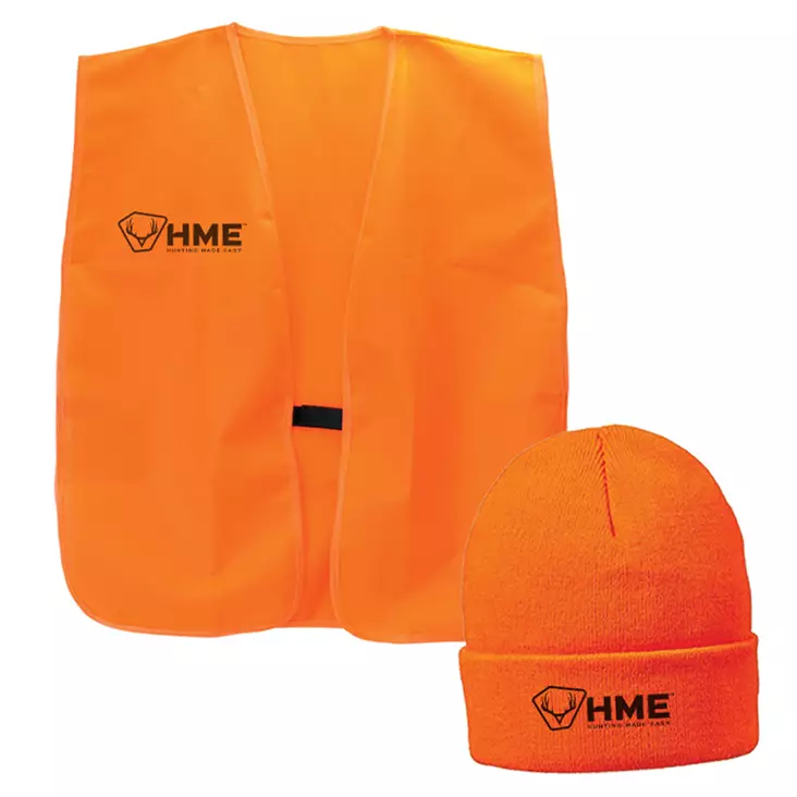 HME Orange Vest and Beanie - Jagt- og elgvest - 888151024027 - 1