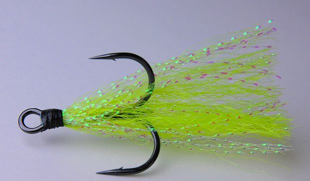 K.P UV Tail Hook FL.Yellow - Kroge - 6438239098187 - 1