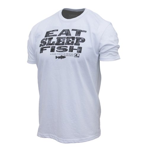 Loop Eat Sleep Fish T-shirt - T-shirts herre - 827142056937 - 1