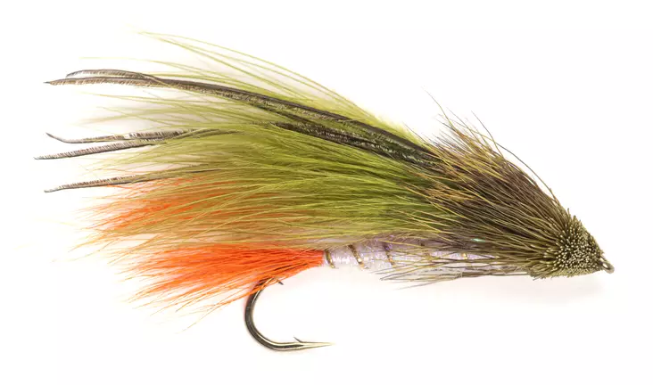 Marabou Muddler Olive Streamer - Streamers og leech - 8859202536617 - 1