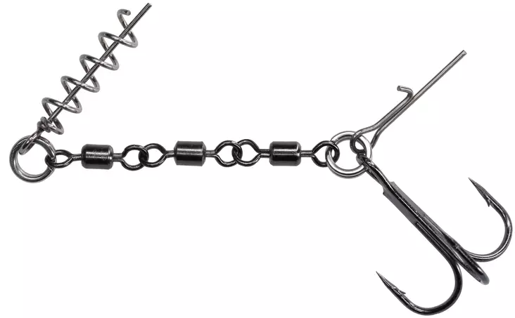 Mikado Jaws EVO Stinger #1/0 2pcs - Shallow rigger og tilbehør - 5900637057307 - 1