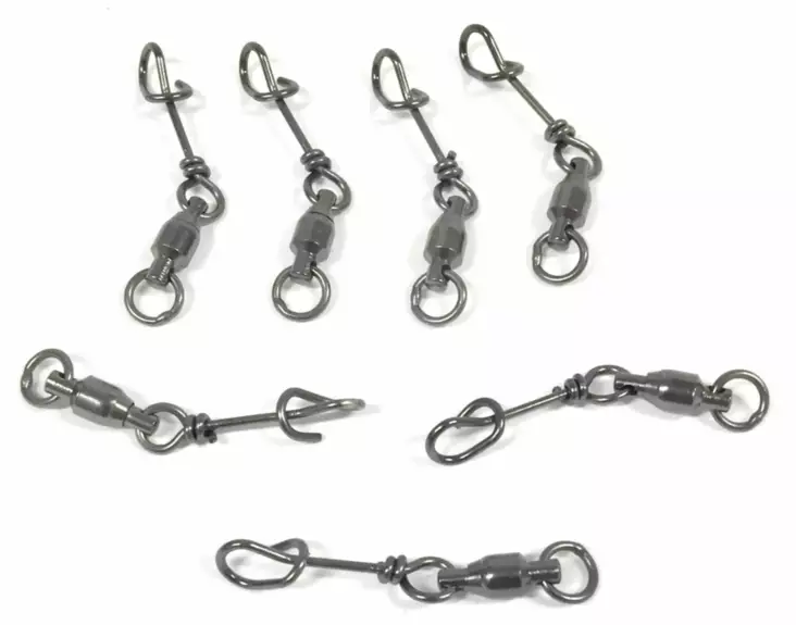Mustad Fastach Clip BB #3 7kpl - Låse & svirvler - 023534424227 - 1