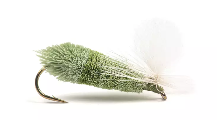 Parachute Caddis Light Olive - Tørfluer - 8859202536587 - 1