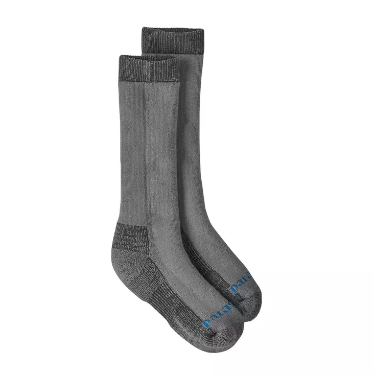 Patagonia Heavyweight Merino Wool Blend Knee Socks Forever Grey - Buffs og andre - 198077491507 - 1