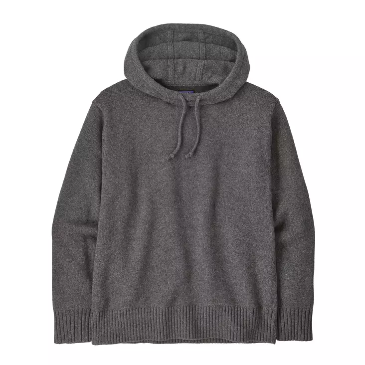 Patagonia M's Recycled Wool-Blend Hoody Hex Grey - Mellemlagjakker - 195699989207 - 1