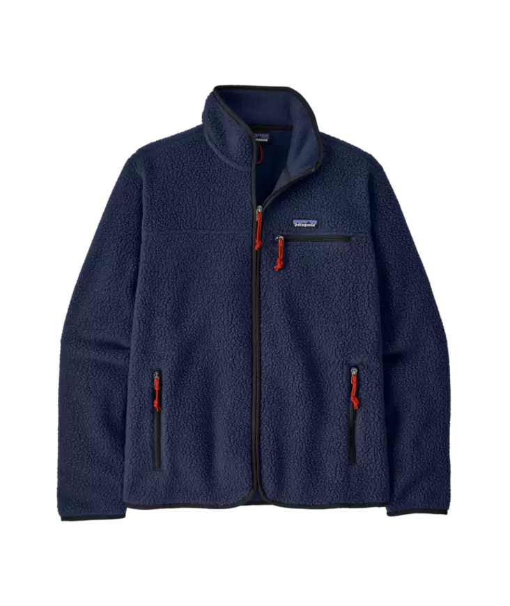 Patagonia M´s Retro Pile Jacket New Navy - Fleecetrøjer - 199346191487 - 1