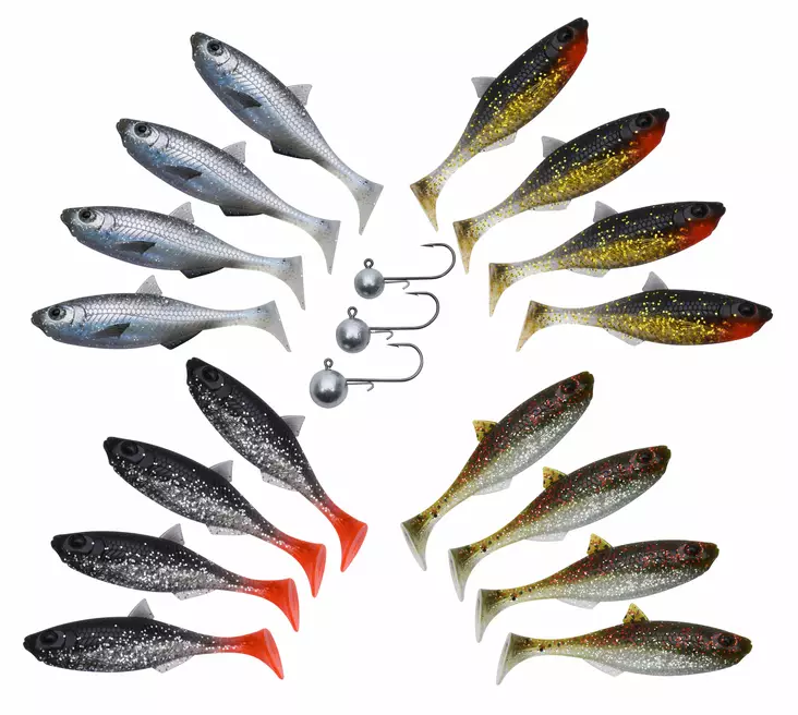 Patriot Baitfish 6cm Clear Water Mix - Lappefiskjigs - 6417512539357 - 1