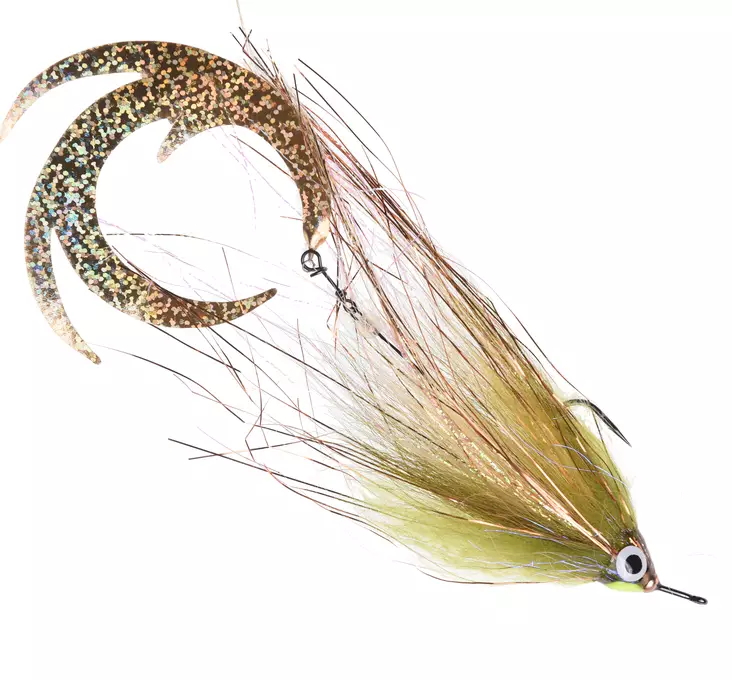 Pike Jig Dragontail #4/0 - Geddefluer - 8859202539427 - 2