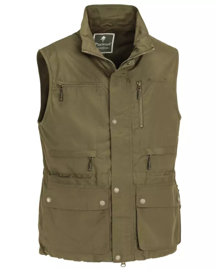 Pinewood New Tiveden Vest Olive - Jagt- og elgvest - 7331090073487 - 2