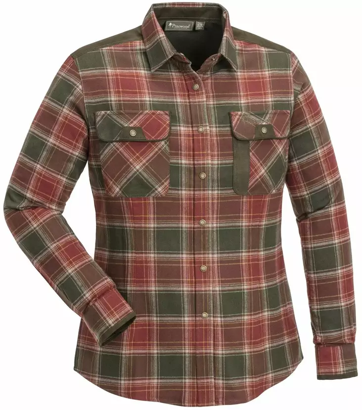 Pinewood Prestwick Exclusive W´s Flannel Shirt - Jægertrøjer - 7331090331167 - 1