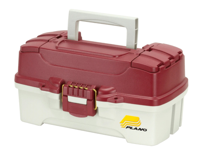 Plano One-Tray Tackle Box - Brown Off White - Agnkasse - 024099662017 - 1