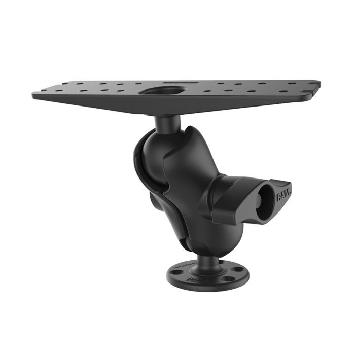 RAM Universal Marine Electronic D Mount - Short Arm - RAM Mounts, D-størrelse - 793442902277 - 1