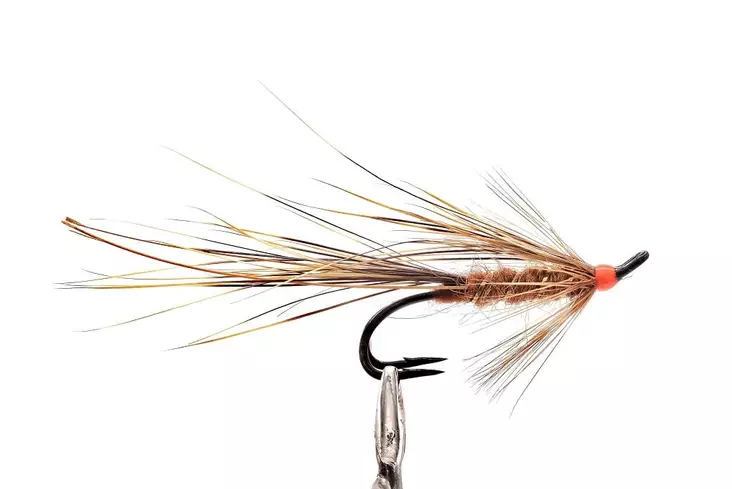 Sarvijaakko Natural Brown Salmon Fly - Dobbeltkrog - 8859202531247 - 1