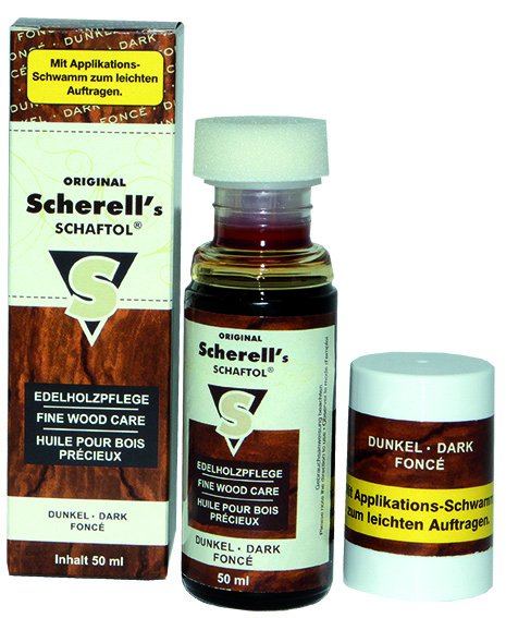 Scherell´s Schaftol Wood Care Dark - Stamolie - 4017777238167 - 1