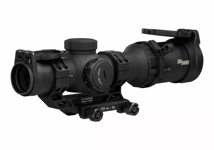 Sig Sauer Tango-MSR Compact 1-8x24 BDC-8 Scope with Mount - LPVO-sigter - 798681720187 - 1