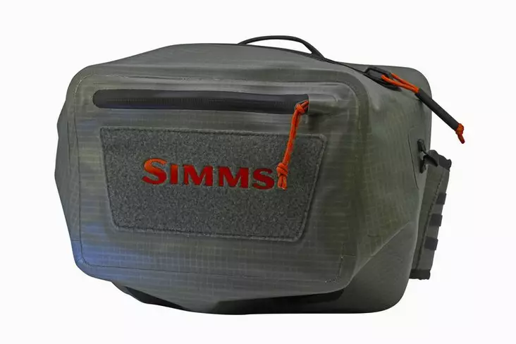 Simms Dry Creek Z Hip Pack Olive - Brysttasker og mavebælter - 694264598047 - 1