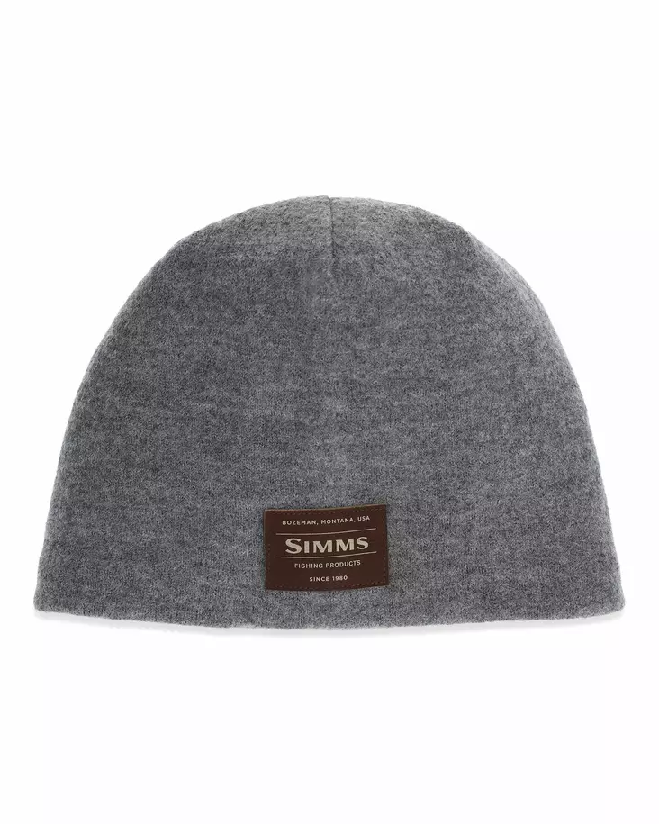 Simms Hayward Wool Beanie Gunmetal - Huer - 694264626917 - 1