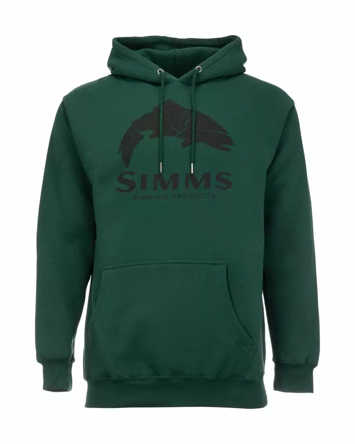 Simms Wood Trout Fill Hoody Forest -huppari - Hættetrøjer - 694264580387 - 1