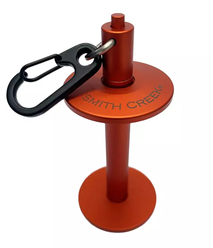 Smith Creek Tippet Holder Burnt Orange - Øvrige værktøjer og tilbehør - 860008500007 - 1